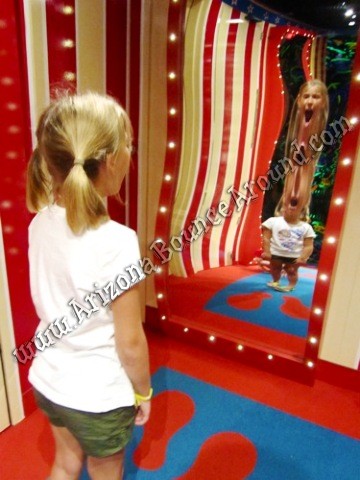 Carnival fun house mirror rentals Scottsdale Arizona